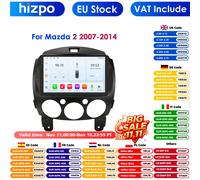 Carplay Auto 4G Car Android Radio Multimedia Player per MAZDA 2 Mazda2 2007 - 2014 navigazione GPS P2-CP 4Core 2G 32G