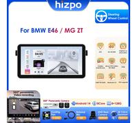 Hizpo Lettore multimediale per auto da 10.33 "per BMW E46 M3 318/320/325/330/335 Rover 75 Coupe Android 14 Auto Carplay GPS RDS Unità principale