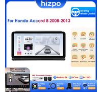 HIZPO Lettore multimediale per auto per Honda Accord 8 2008 - 2013 Android 14 Schermo Carplay GPS Navi 10.33 "2din Autoradio Bluetooth 4G