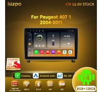 Hizpo Octa Core 6115 8G + 128G Per Peugeot 407 1 2004-2008 2009 2010 2011 Autoradio CarPlay Android Auto GPS RDS No 2 Din 2din DVD