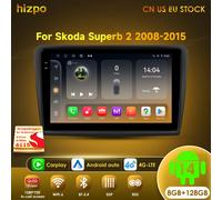 Hizpo Per Skoda Superb 2 2008 - 2015 Autoradio Lettore Video Multimediale di Navigazione GPS Android 14 2din 4G + WiFi DSP Carplay Auto