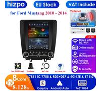 Hizpo Tesla Style Android per Ford Mustang V S-197 2010 - 2014 Radio Stereo Schermo Multimediale Carplay Lettore per Auto Navigazione GPS S2(8Core 4G 32G)