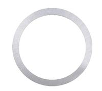 Hja Boutiques UK Ceramic Bezel Insert 38mm, Waterproof Silver Black Dive Bezel Ring Watch Accessory Replacement Part Riparazione di orologi(Silver)