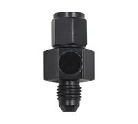 Hjatirace Raccordo per manometro 'olio, connettore sensore pressione filtro olio, con 1/8, per tubi da 4/6/8/10/12 AN, filettatura esterna a interna per auto