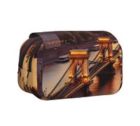 HJBNW Sunset in Budapest Astuccio per matite multi-slot astuccio grande capacità astuccio per matite borsa portatile per trucco per uomo donna