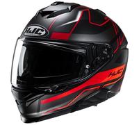 HJC 0815-1531-07 i71 Iorix Casco XL Semi-Piatto Rosso (MC-1SF)