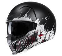 HJC 0820-1035-03 I20 Casco Scraw XS Nero Semi-Piatto (MC-5SF)