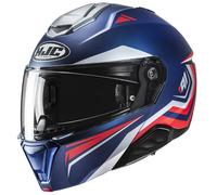 HJC 0848-1221-07 i91 Tricus Casco XL Semi-Piatto Blu/Rosso (MC-21SF)