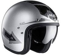 HJC 165610XS Casco Moto, Argento, XS