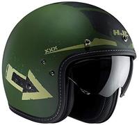 HJC 165654M Casco Moto, Verde, M