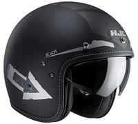 HJC 165655M Casco Moto, Nero/Grigio, M