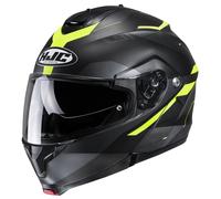 HJC 2110-731 C91 Karan Casco XS Semi-Piatto Hi-Viz Giallo (MC-3HSF)