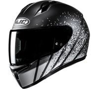 HJC C10 Haven Casco, nero/argento, Taglia S (55/56)