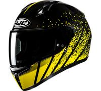 HJC C10 Haven Casco, nero-giallo, taglia S per maschi