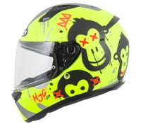 HJC C10 Kids Geti MC3HSF unisex nero, taglia XS