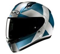HJC C10 Tez MC2F Casco Integrale unisex blu, taglia S
