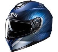 HJC C70N Sway Casco, blu/argento, Taglia S (55/56)