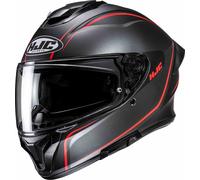 HJC Casco integrale C71 QUEZ MC1SF Nero Rosso Taglia S