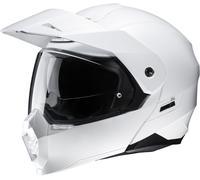 HJC C80 casco, bianco metallico, Taglia S (55/56)