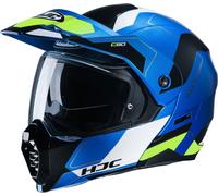 HJC C80 Rox casco, blu/verde, Taglia XS (53/54)