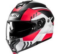 HJC C91N Kaon Casco, nero-bianco-rosso, taglia XS 54 55 per maschi