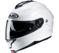 HJC C91N Solid Casco, bianco, taglia M per maschi