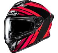 HJC - Casco C71 Faber MC1 Nero,Rosso L