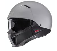 HJC i20 Solid Casco Jet, grigio, taglia M per maschi