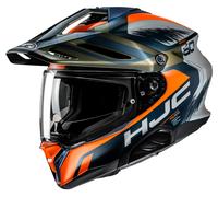 HJC Casco Integrale Blu/Arancione M M