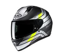 HJC CASCO INTEGRALE C10 HIPER GRIGIO GIALLO OPACO