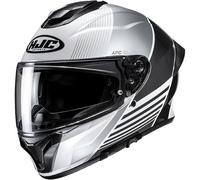 HJC CASCO INTEGRALE C71 MORIX BIANCO GRIGIO GLOSS
