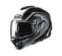 HJC CASCO MODULARE F100 REFF NERO GLOSS