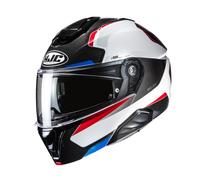 HJC CASCO MODULARE I91 FELIO BIANCO BLU ROSSO GLOSS