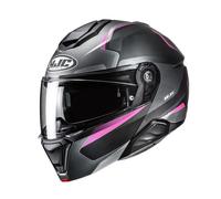 HJC CASCO MODULARE I91 FELIO GRIGIO ROSA OPACO