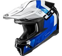 HJC, Casco Moto Cross C50 PRIMAL Blue White Black MC2, XS
