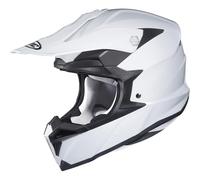 HJC, Casco Moto Cross i50 SOLID Pearl White, XXL