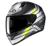 HJC Casco integrale C10 HIPER MC3HSF Nero/Grigio/Giallo Taglia S