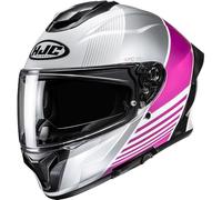 HJC, Casco Moto Integrale C71 MORIX White Pink MC8, L
