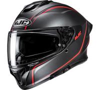 HJC, Casco Moto Integrale C71 QUEZ Black Red MC1SF, M