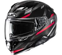 HJC F71 Esira Casco Integrale Carbonio/Rosso L nero