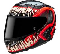 HJC RPHA 12 Venom 3 Marvel Casco, nero-bianco-rosso, taglia XL per maschi