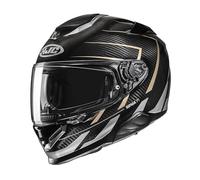 HJC RPHA 71 Carbon Cano Casco, nero-oro-argento, taglia S per maschi