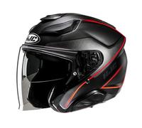 Casco F31 LUDI Nero Rosso HJC - UE: XL