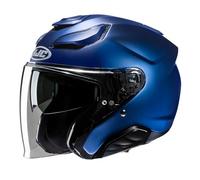 HJC, Casco Moto Jet F31 SOLID Semi Flat Metallic Blue, XL