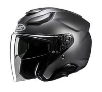 HJC, Casco Moto Jet F31 SOLID Semi Flat Titanium, XXL