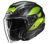 HJC, Casco Moto Jet I31 DEPE Black/Yellow MC3HSF, XL