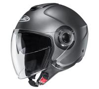 HJC, Casco Moto Jet i40N SOLID Semi Flat Titanium, XXL