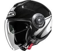 Casco da moto jet HJC i40N Vision MC5 nero-bianco XL