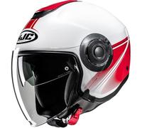 HJC, Casco Moto Jet i40N VISION White Red MC1, XL