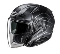 HJC Casco Moto Jet RPHA 31 DEREEN MC5SF Nero/Grigio Taglia S